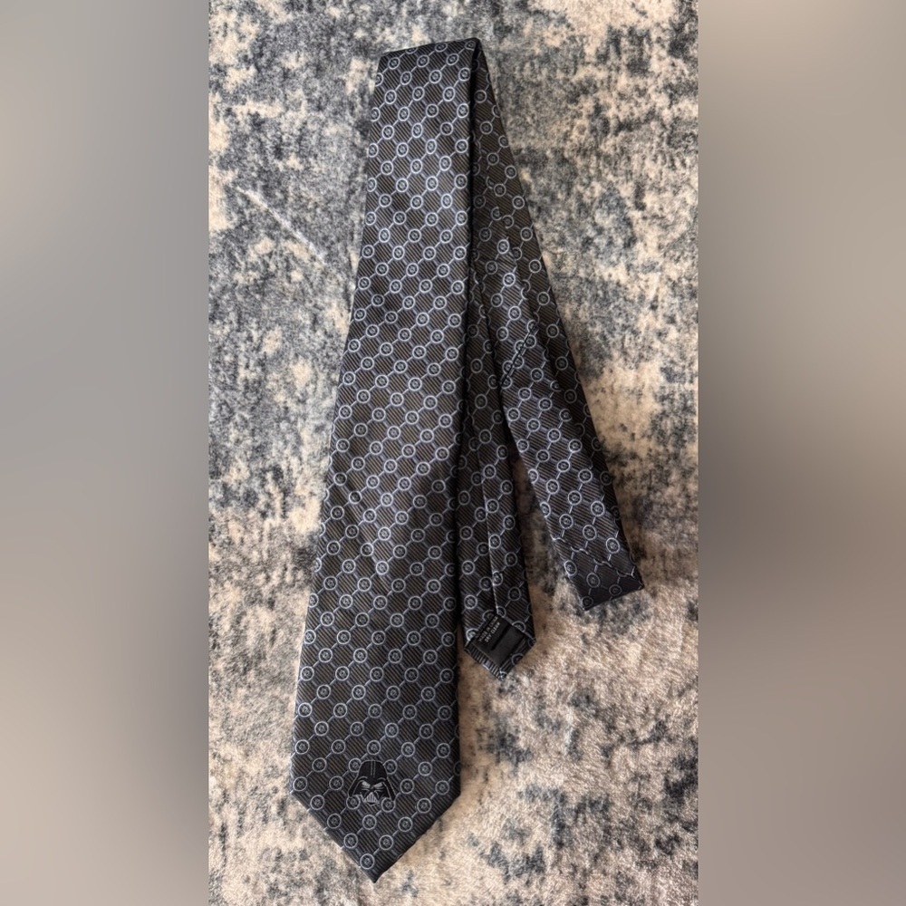Disney Parks Star Wars Darth Vader Silk Tie Dress Adult